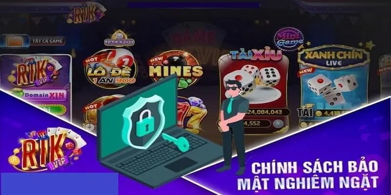 Đảm bảo bảo mật tài khoản người chơi tại rikvip